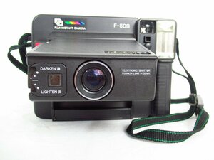 O-52 【直接引取不可/現状渡し】FUJI FILM フジフィルム　インスタントカメラ レトロカメラ F-50S 昭和レトロ カメラ