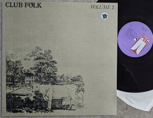 Shelagh McDonald/Al Jones/Synanthesia/Robin Scott/Martin Carthy/Andy Roberts/Keith Christmas-Club Folk Vol.2★英Pegasas Orig.美品