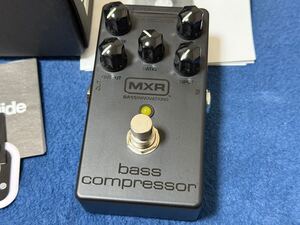 美品 MXR M87BM bass compressor ベースコンプレッサー blackout editon 限定カラー マットブラック