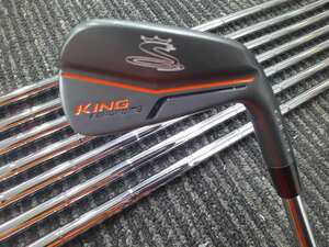 中古 コブラ コブラKING FORGED MB/DG MID 115 7本セット/X100/27[6226]■博多