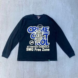 90s vintage SBMS サブミッション　ロンt 長袖　カットソー　ストリート　グラフィックt 春服　古着