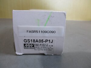 新古 MEAN WELL GS18A05-P1J デスクトップ産業用アダプター (FASR51109C090)