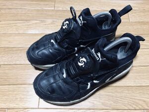 PUMA プーマ DISC Blaze ディスクブレイズ JPN26cm ブラック×ホワイト 当時物 DISC SYSTEM 入手困難品 1990年代