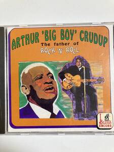 【ブルース】アーサー”ビッグボーイ”クルーダップ（Arthur Crudup)「ザ・ファーザー・オブ・ロックンロール」(レア)中古CD、US盤、BL-136