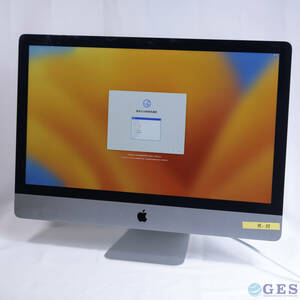 【M-01】Apple iMac 5K Retina 2017 27インチ A1419 EMC3070 Intel Core i5-7500 3.4GHz FusionDrive1TB RAM16GB ケーブル付属【中古品】