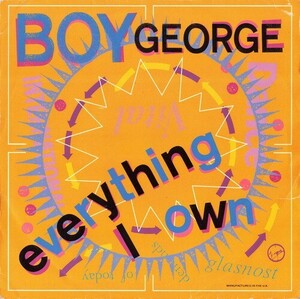 【シングル】　BOY GEORGE 　　(VIRGIN BOY-100) EVERYTHING I OWN