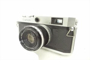 ▼1円スタート ▼ Canon キャノン P レンジファインダー 50mm f:2.8 中古 現状品 241205H3543