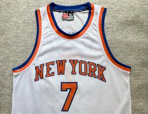 ★未使用品 NBA ANTHONY ＃7 カーメロ・アンソニー KNICKS ニューヨーク・ニックス ユニフォーム シャツ バスケ ジャージ ジョーダン