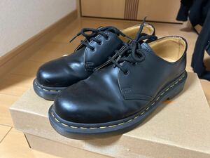 Dr.Martens ドクターマーチン 3ホール ブラック 美品 26cm シューズ レザー