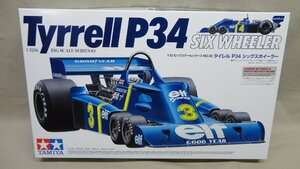 タミヤ 1/12 ビッグスケール No.36 タイレル P34 シックスホイーラー エッチングパーツ付 未組 田宮模型 F1