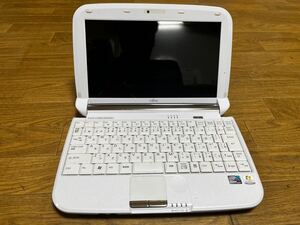 富士通 FMV-BIBLO LOOX M/G20 Atom N450 1.66GHz 2GB コンパクト ノートパソコン FUJITSU