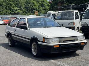 TOYOTA AE86 LEVIN gtvトヨタAE86 レビン　実働　事故なし