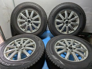 ◆BALMINUM◆2021年 DUNLOP SJ8◆デリカD5◆215/70R16◆16×6.5J 5穴 PCD114,3 オフセット＋38 ハブ73ｍｍ◆A0938