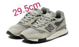 29.5cm US11.5 即発送 24AW WTAPS NEW BALANCE M998WT GRAY ダブルタップス ニューバランス 998 グレー 国内正規 メンズ スニーカー NB 