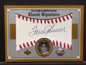  Tom Seaver auto 2002 upperdeck sweet spot classic signatures autograph #S-TS トム シーバー 直筆サイン