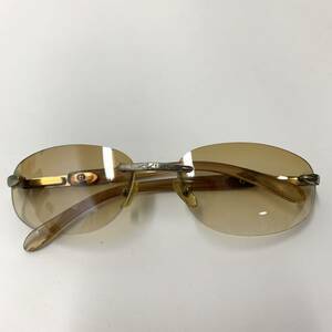 VINTAGE OAKLEY サングラス 眼鏡 メガネ アイウェア ブラウンレンズ フチなし ヴィンテージ オークリー【レターパックプラス郵送可】#117