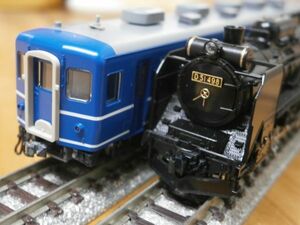 [2016-1] D51-498 + [92843] TN付・トイレタンク付　12系　高崎 6両 　計7両　KATO + TOMIX