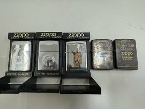 #8005　ZIPPO まとめ　5本セット　SAIPAN　KAMEHAMEHA　ジッポー　まとめ　ライター　現状品