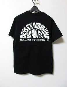 未使用 浅草限定 DEUS EX MACHINA デウスエクスマキナ 浅草 ASAKUSA Tee Tシャツ 黒 M