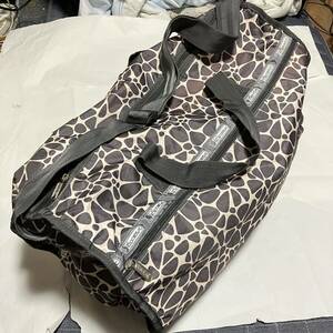 【LeSportsac / レスポートサック】 大容量 / ボストンバッグ / ショルダーバッグ / 旅行用バッグ / アウトドアトラベルバッグ 