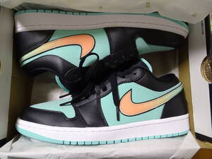 26.5 新品未使用 ナイキ エアジョーダン1ロー トロピカルツイスト ティファニー Nike Air Jordan 1 Low Tropical Twist ジョーダン ブルー