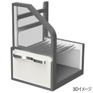 キハ183系用荷物棚　6個セット　すずめ模型　3Dプリントパーツ（1/150）　N-S269