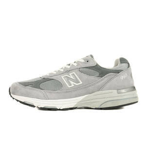 美品 NEW BALANCE ニューバランス サイズ:28.0cm MR993 GL 2019年製 MADE IN USA グレー US10 D ローカット スニーカー シューズ 靴