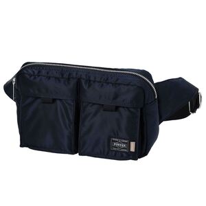 JJJJound PORTER WAIST BAG TANKER ジョウンド ポーター アイアンブルー ウエストバッグ