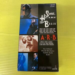 【同梱可】◎　ARB ◎　 SWEAT,HEART&BRAIN（ビデオ）★VTM-140