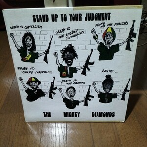レゲエ輸入盤中古レコード　Mighty Diamonds Stand up to your judgement チャンネルワンRoots Reggae　