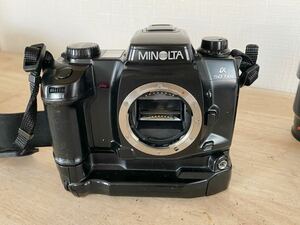 1円スタート MINOLTA ミノルタ フィルムカメラ α 507si ボディ レンズ AF ZOOM 100-300 1:4.5(32)-5.6 SIGMA ZOOM 28-80㎜　1:3.5-5.6 