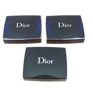 ●【CD/Dior クリスチャンディオール】化粧品 3点おまとめ サンククルール 018 508 557 アイシャドウ 開封使用 現状品★25323