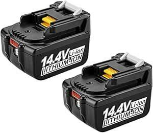 Powilling 互換 マキタ リチウムイオンバッテリBL1460B マキタ 14.4v バッテリー 6.0Ah A-60660