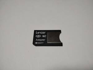 M2→MSPD　変換アダプター　Lexar　認識確認済み　メモリースティックマイクロ memory stick PRO duo　micro　PSP go