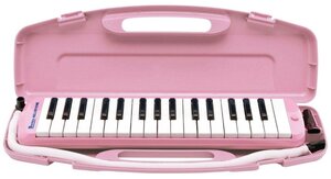 【中古】ゼンオン 鍵盤ハーモニカ バンビーナ メロディーホーン BMH-32 PINK 32鍵