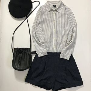 アーバンリサーチ(URBAN RESEARCH) オールインワン　シャツ　ショートパンツ　36