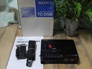 ＳＯＮＹ　カセットデッキ TC-D5M　整備品・美品