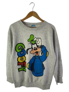 Disney◆スウェット/M/コットン/GRY