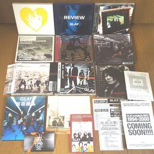 CD11枚セットGLAYベストREVIEW BEST BELOVED PURE SOUL紅と黒のMATADORA百花繚乱VERB I AM XXX ASHES EPとまどいSAY YOUR DREAM WINTERDELI