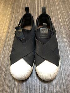 adidas アディダス FE7051 SUPER STAR SLIP ON スーパースター　スリッポン　24cm US6 レディーススニーカー