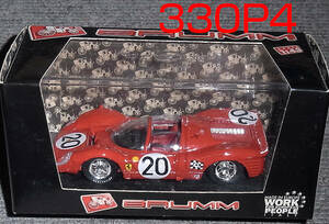 R160 1/43 フェラーリ 333P4 スパイダー ルマン 1967 エイモン FERRARI BRUMM