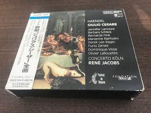 ヘンデル:歌劇「ジュリアス・シ－ザー」全曲 　　ルネ・ヤーコプス指揮