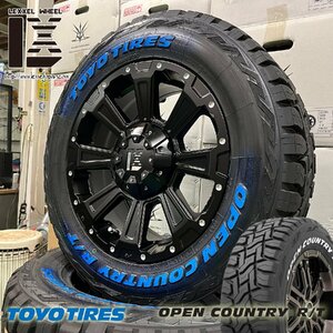 車検対応 ハイエース200系 タイヤホイール トーヨータイヤ オープンカントリー RT 215/65R16 ホワイトレター 16インチ DeathRock