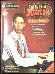 ジェリー・ロール・モートン Jelly Roll Morton 10 vintage favorites 輸入楽譜/洋書/ピアノ/ジャズ/hal leonard