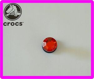 ☆新品！即決☆109 RD クロックス ジビッツ jibbitz クリスタル ストーン 石 USA アメリカ 02☆