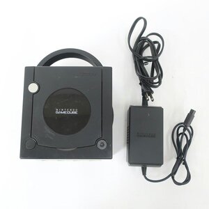 1円【ジャンク】Nintendo 任天堂/ゲームキューブ GAME CUBE ブラック/DOL-001/65