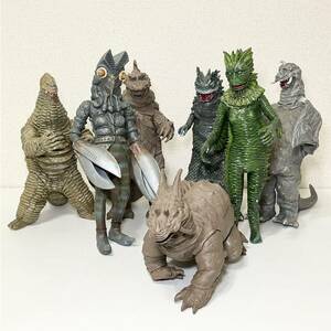 ビリケン商会 BILLIKEN ウルトラマン ウルトラQ 怪獣 ソフビキット完成品 フィギュア ソフビ まとめ 7体 円谷プロ 1986年～1992年 