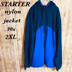 【452】STARTER スターター　ナイロンジャケット　2XL