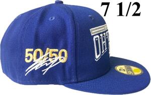 大谷翔平50/50限定モデル ドジャース キャップ ロサンゼルス・ドジャース ブルー ニューエラ 59FIFTY Fitted Hat サイズ: 7 1/2