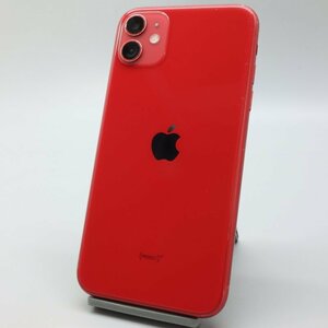 Apple iPhone11 128GB (PRODUCT)RED A2221 MWM32J/A バッテリ79% ■ソフトバンク★Joshin6218【1円開始・送料無料】